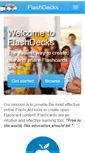 Mobile Screenshot of flashdecks.com